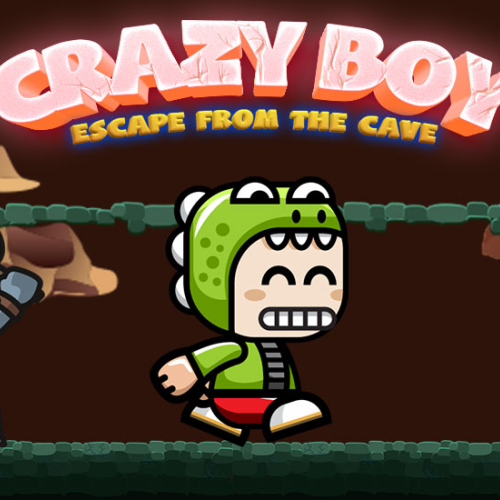 Crazy Boy Escape From The Cave