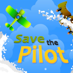 Save The Pilot Airplane HTML5 Shooter Game
